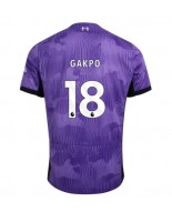 Liverpool Cody Gakpo #18 Kolmaspaita 2023-24 Lyhythihainen